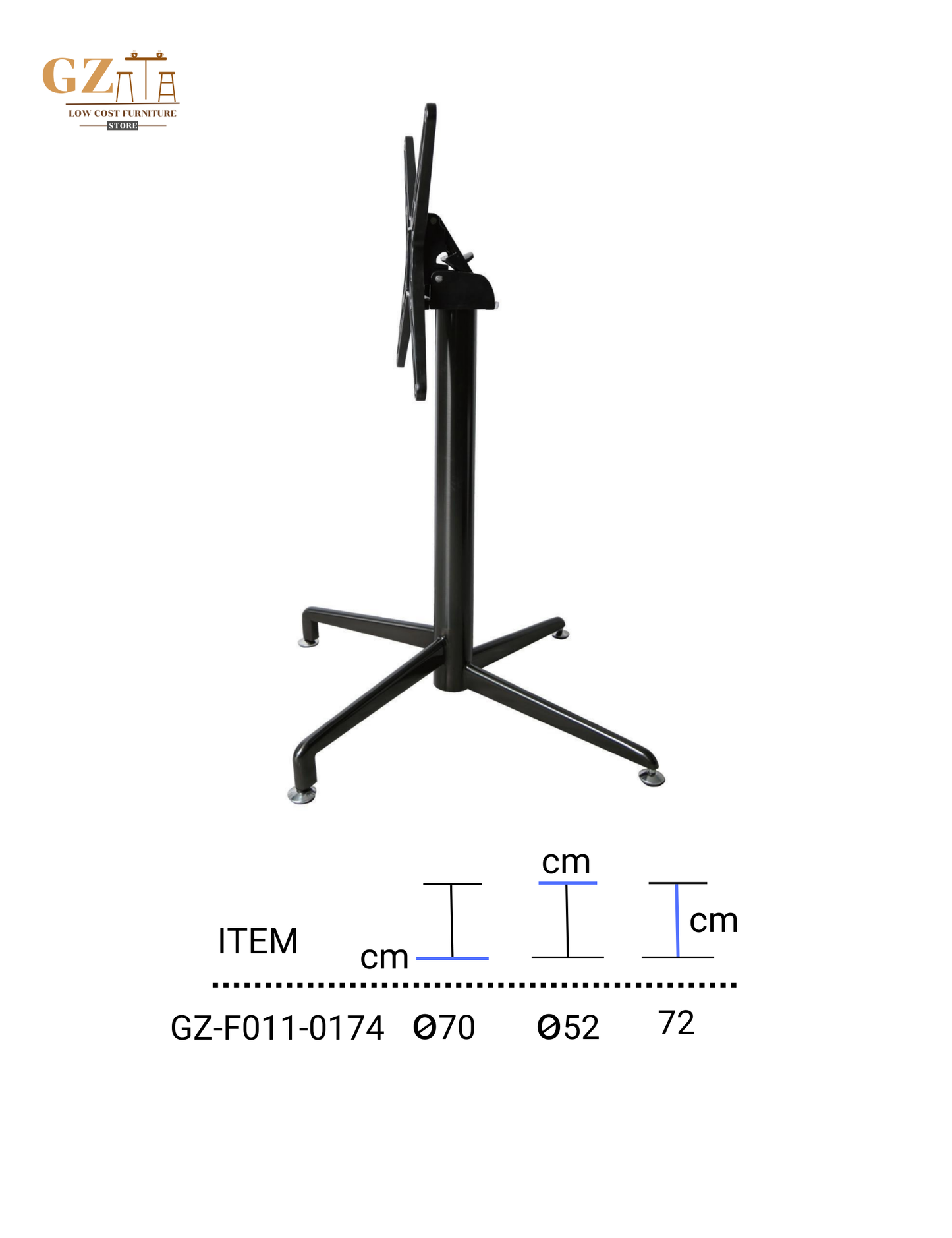 Table Base for Restaurant and Cafes | Commercial Grade