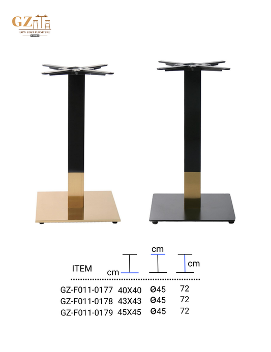 Table Base for Restaurant and Cafes | Commercial Grade