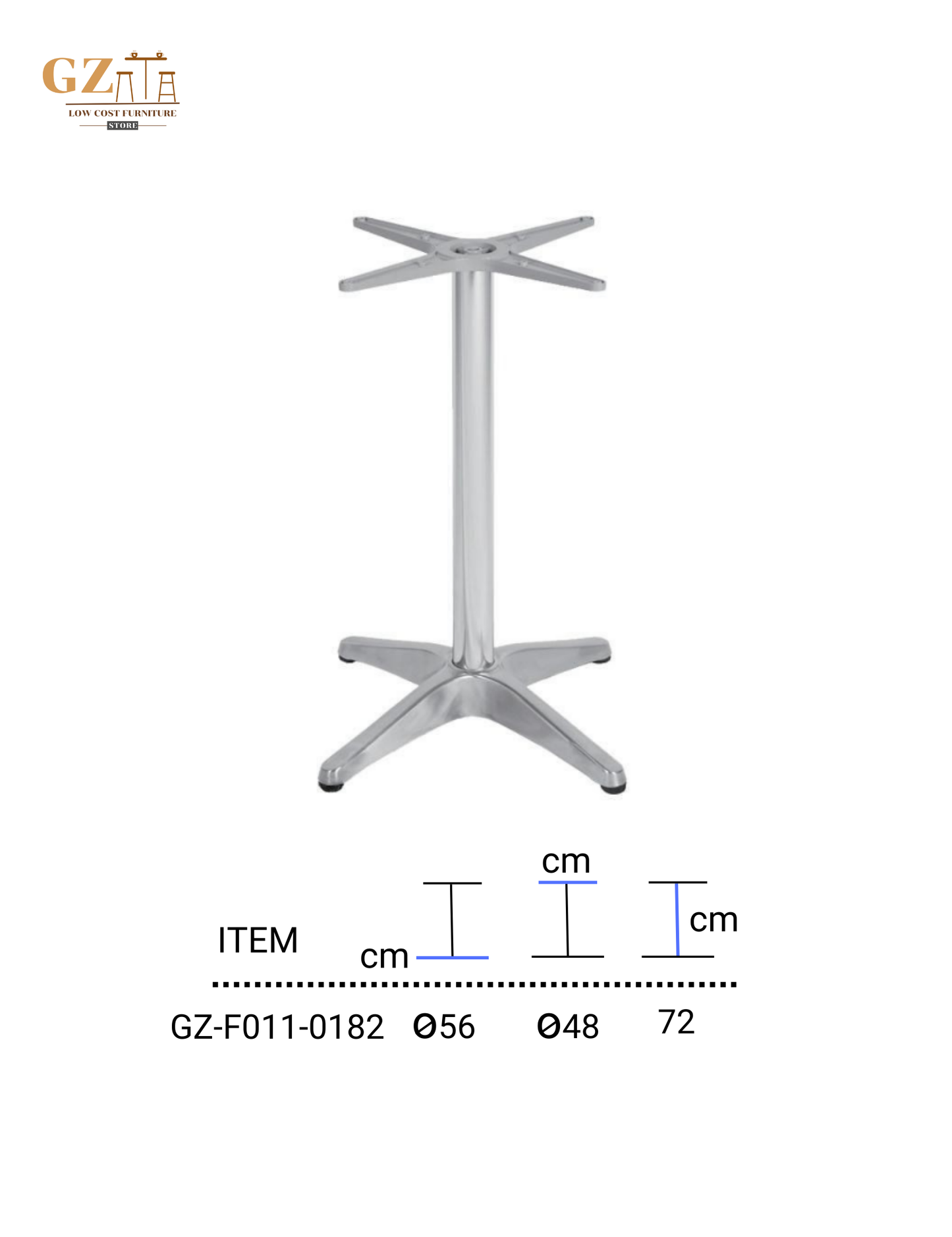 Table Base for Restaurant and Cafes | Commercial Grade