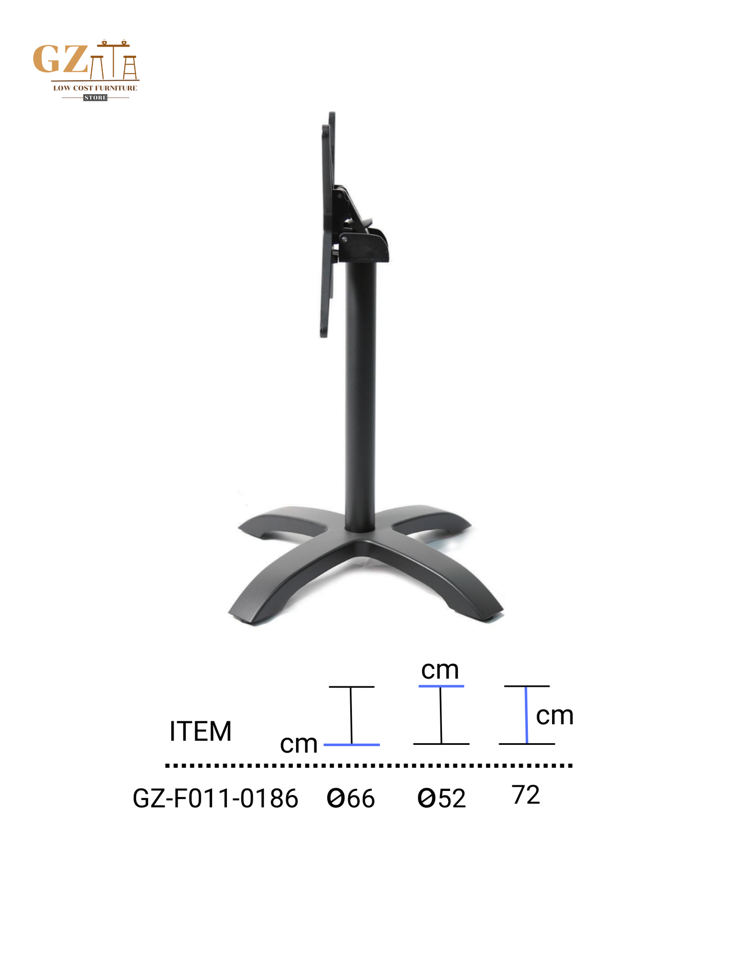 Table Base for Restaurant and Cafes | Commercial Grade