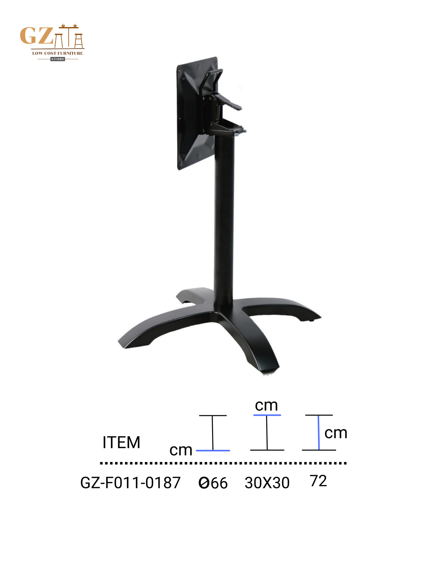 Table Base for Restaurant and Cafes | Commercial Grade