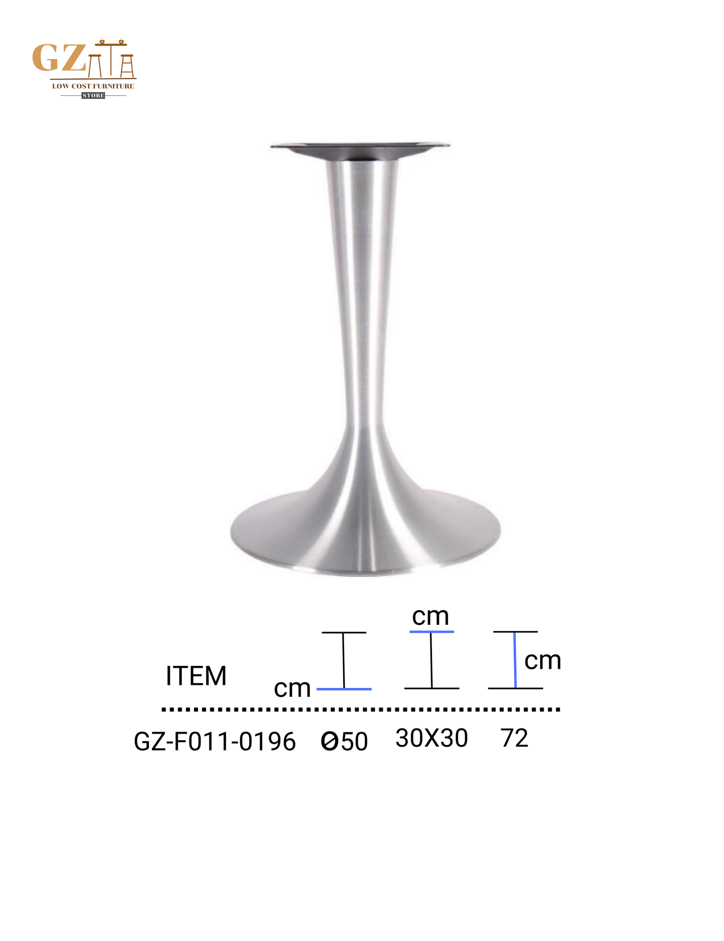 Table Base for Restaurant and Cafes | Commercial Grade