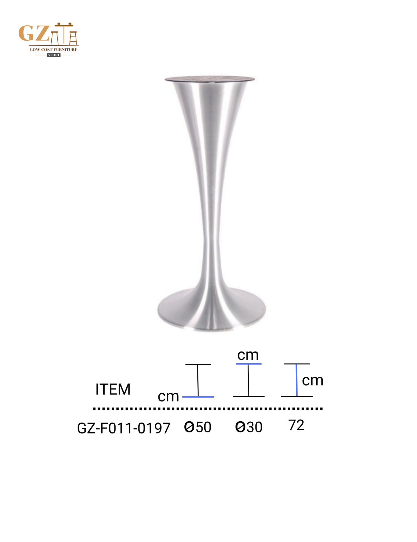 Table Base for Restaurant and Cafes | Commercial Grade