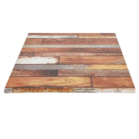 Cafe Table Top | Compressed Rubber Wood & Resin | Commercial Grade