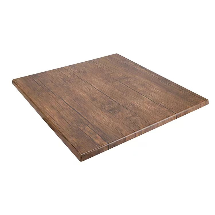 Cafe Table Top | Compressed Rubber Wood & Resin | Commercial Grade