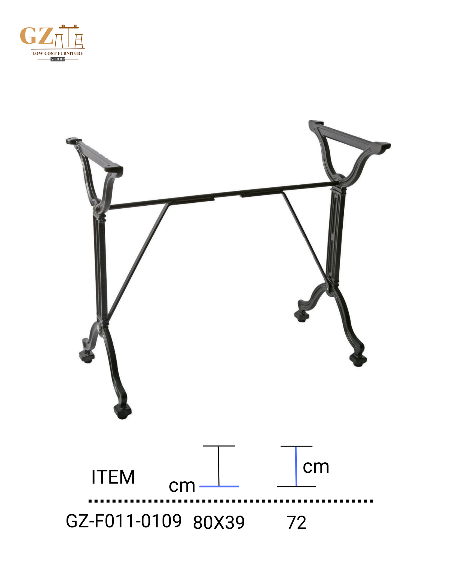 Table Base for Restaurant and Cafes | Commercial Grade