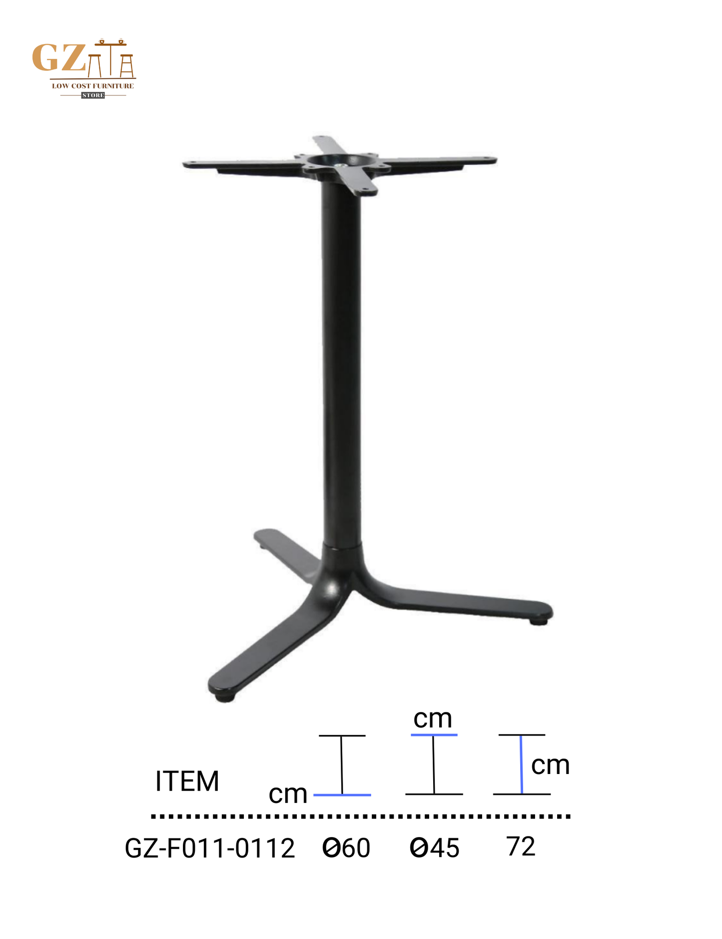 Table Base for Restaurant and Cafes | Commercial Grade