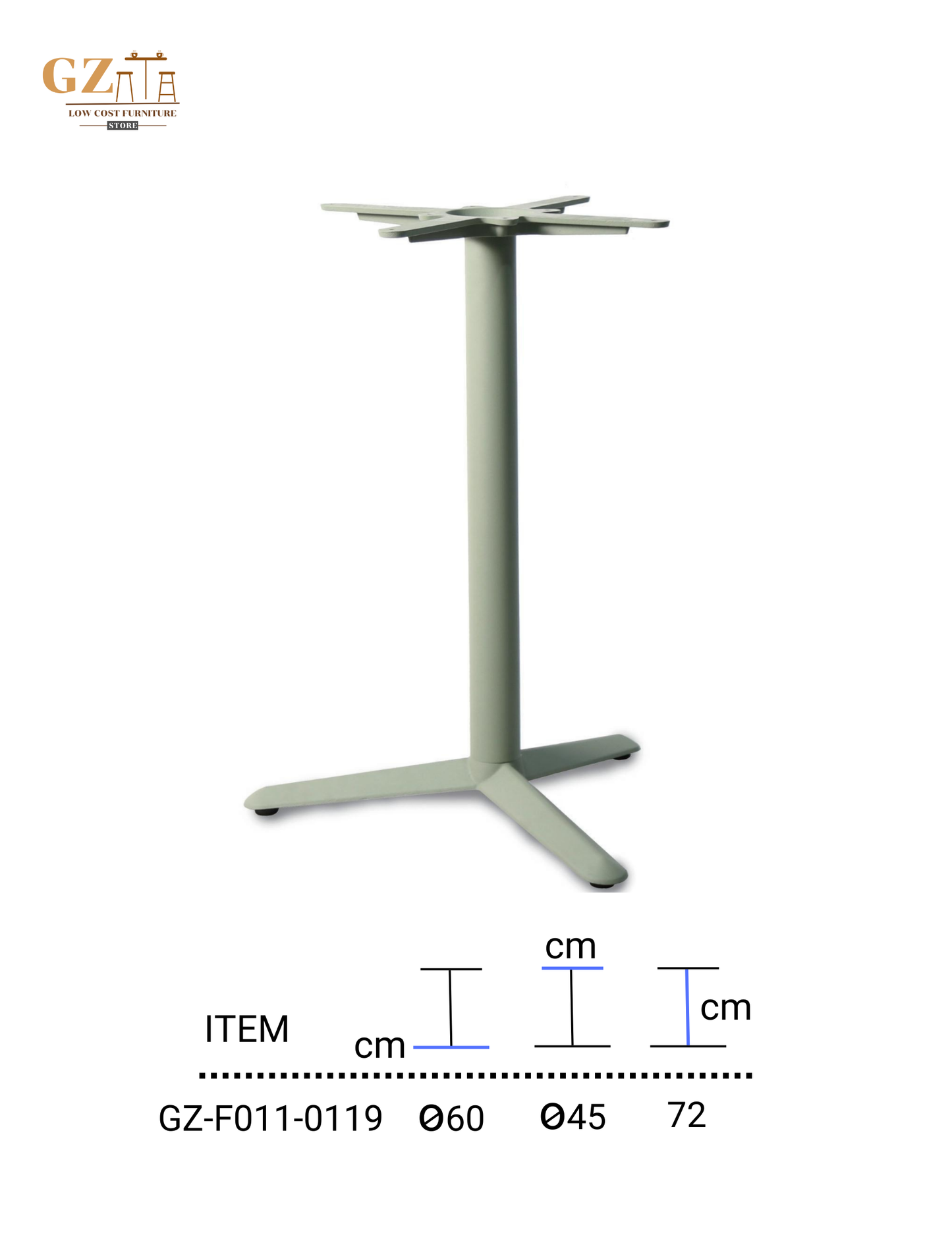 Table Base for Restaurant and Cafes | Commercial Grade