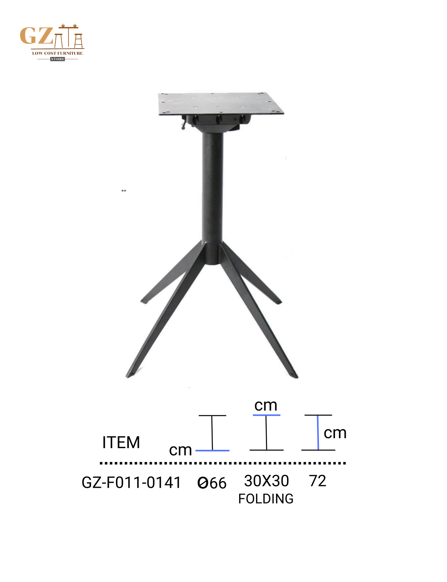 Table Base for Restaurant and Cafes | Commercial Grade