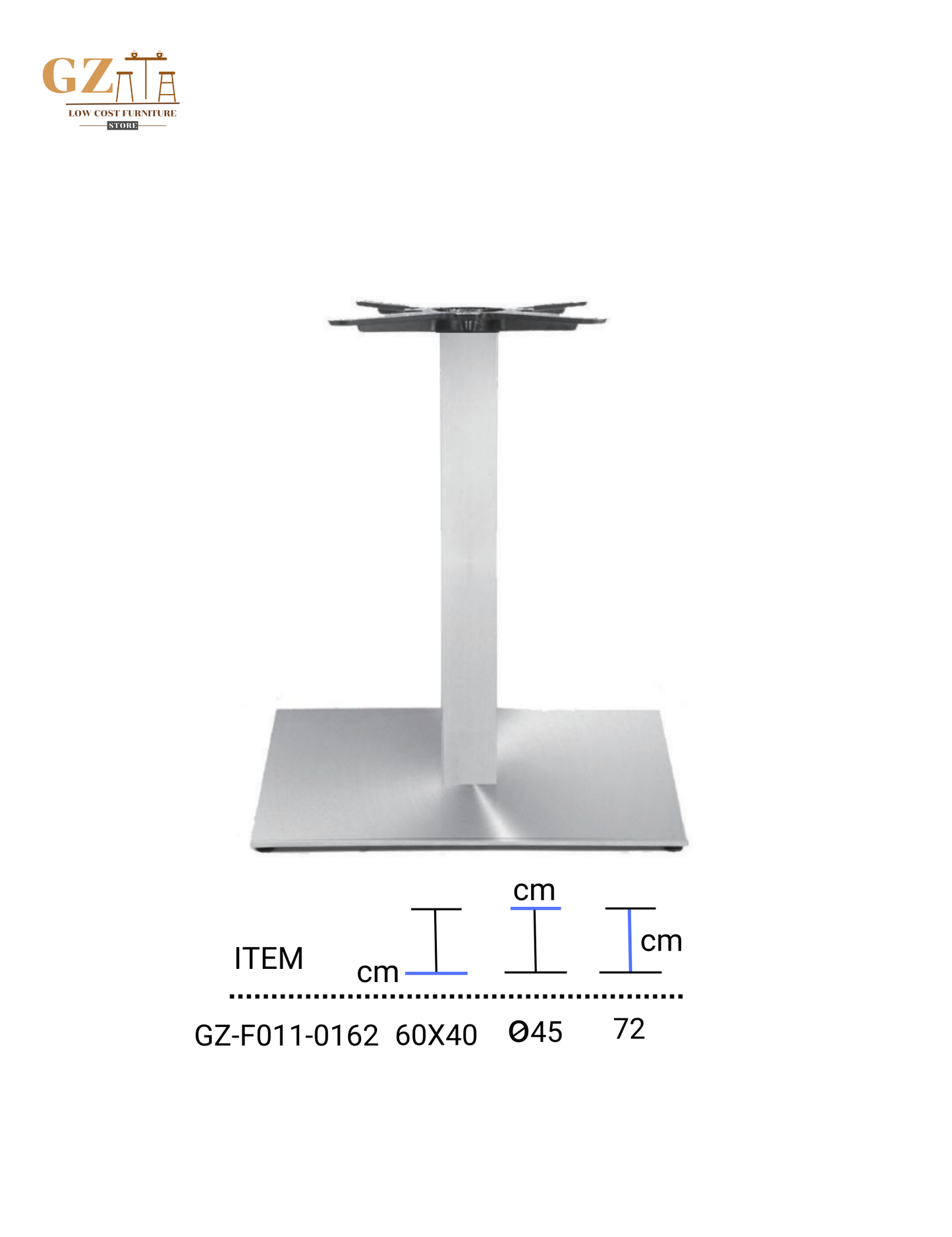 Table Base for Restaurant and Cafes | Commercial Grade