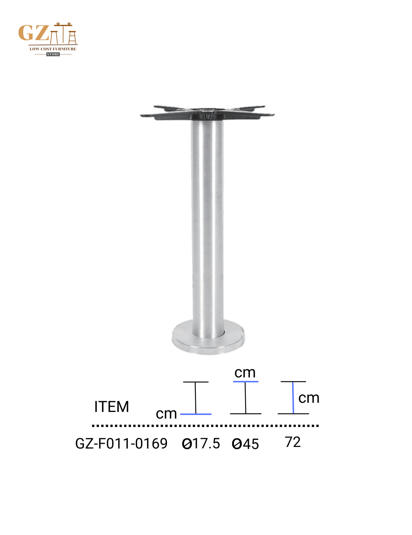 Table Base for Restaurant and Cafes | Commercial Grade